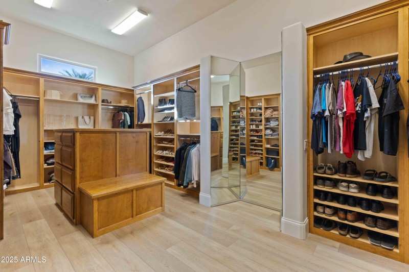 Furnished Owner's Closet