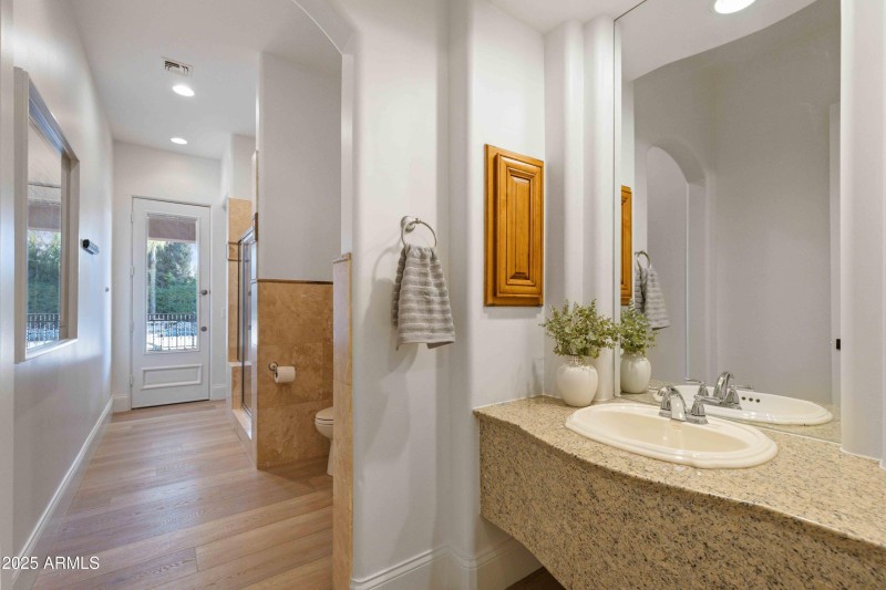 Pool Bathroom with Shower