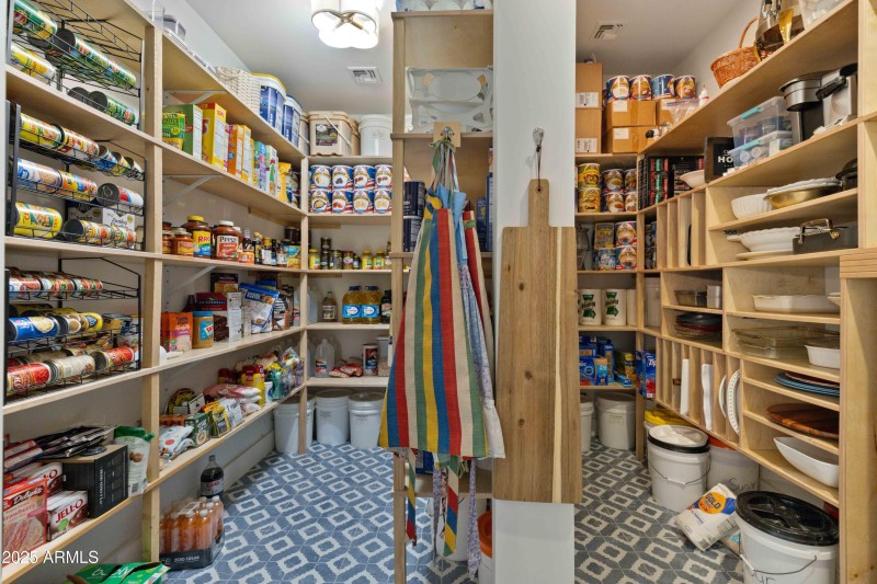 Second Pantry on Main Level