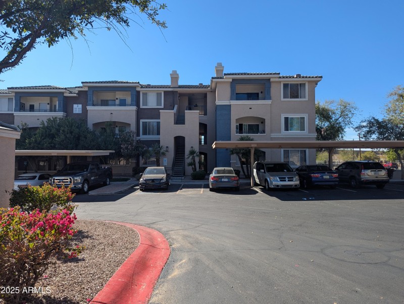 unit 308, top, from gate entry