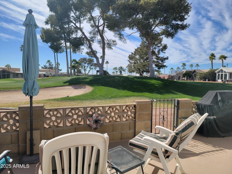 golf course view