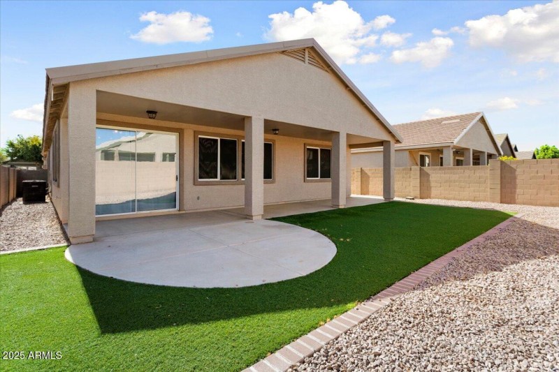 Back Patio & Yard