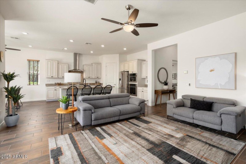 Great Room to Kitchen