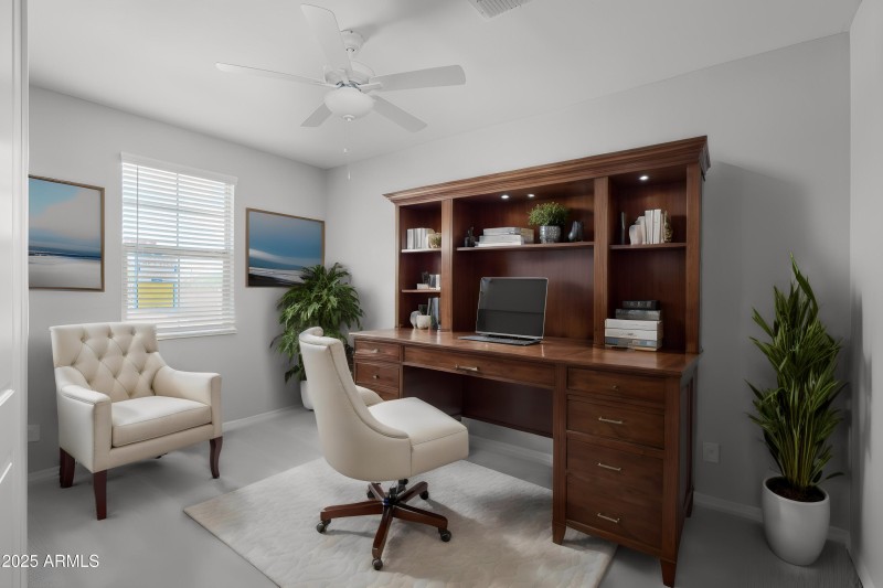 21B) DEN OFF FOYER