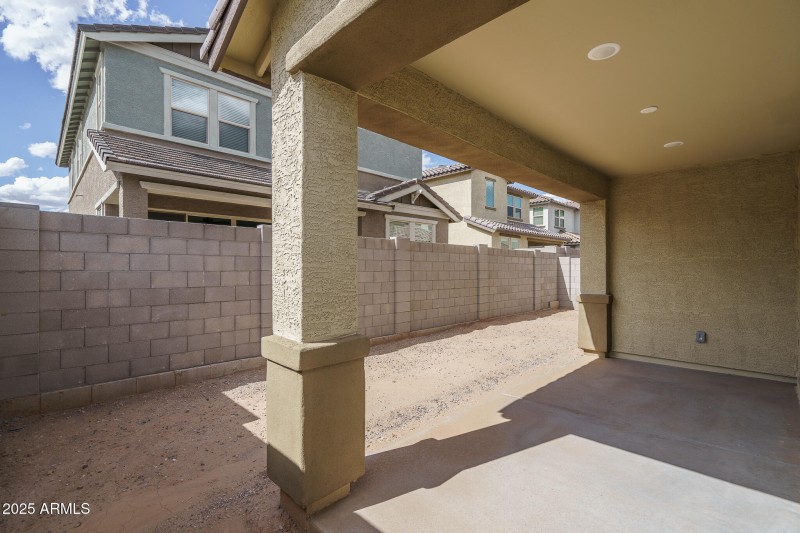 23) BACK PATIO