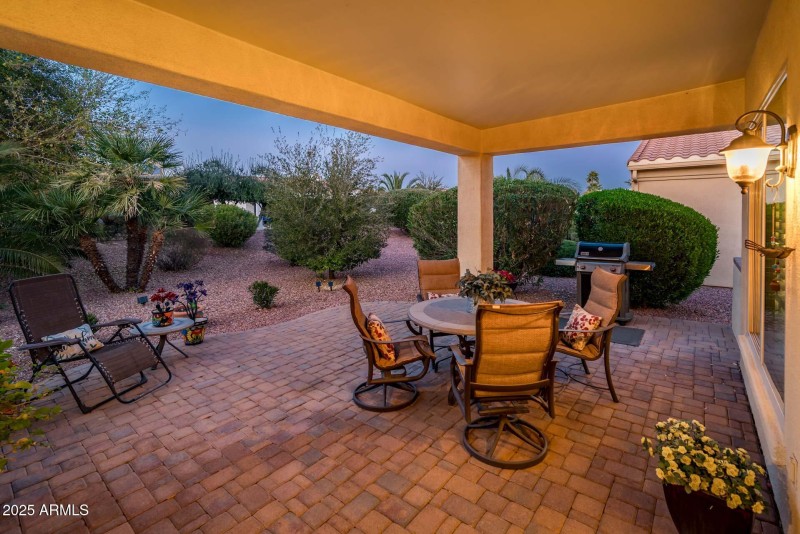 Large Covered Patio