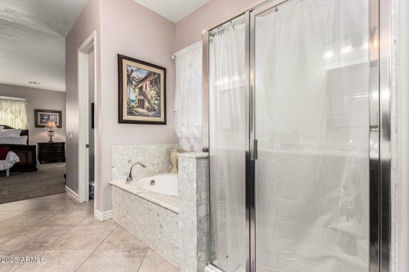 Dual Sink Vanities at Owner's Bath