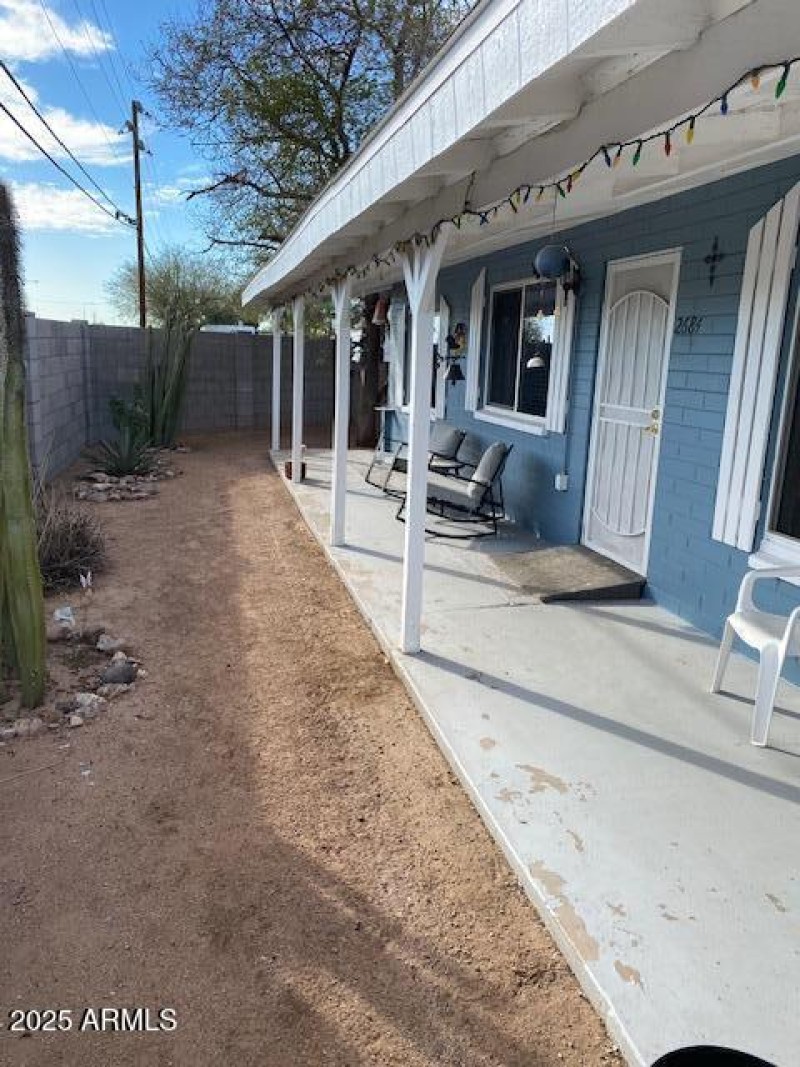 Outside Patio