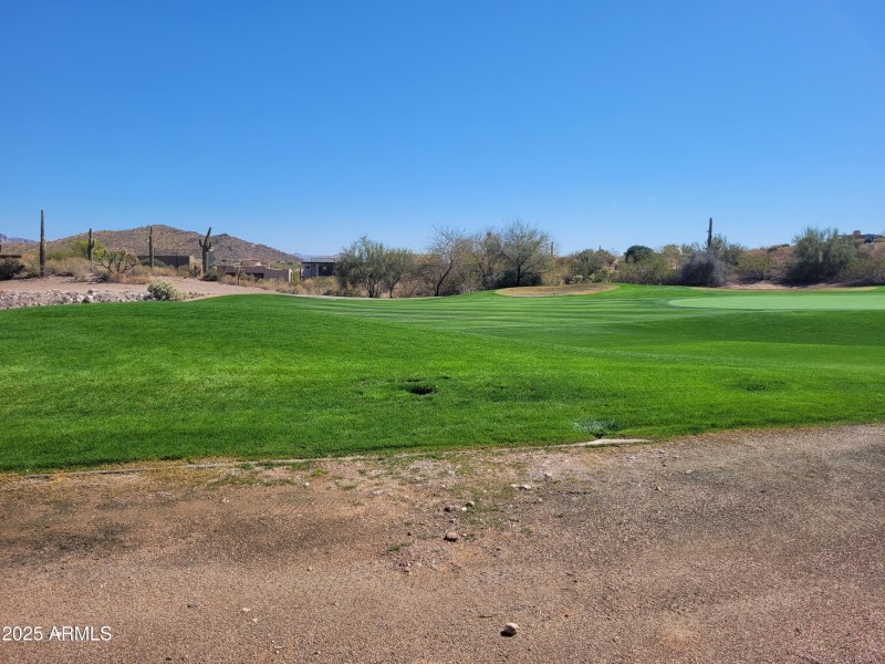 Golf course views