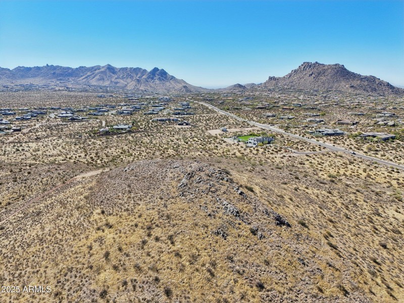 Drone view to the Southwest