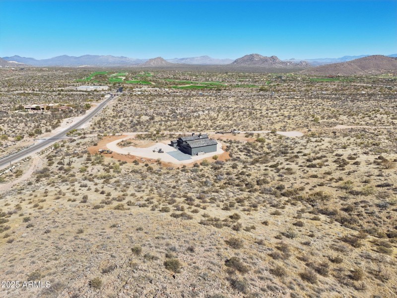 Drone view to the North