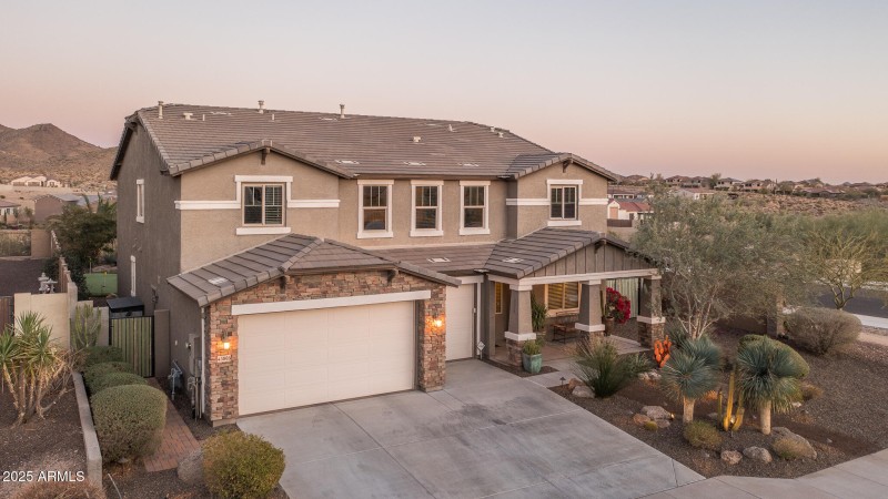 2) FRONT OF HOME