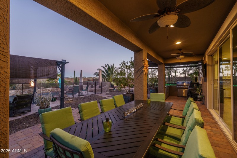 25) BACK PATIO