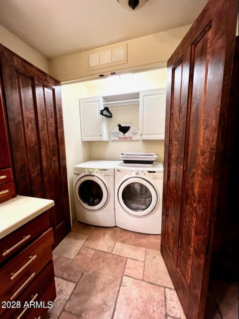 Laundry inside Master