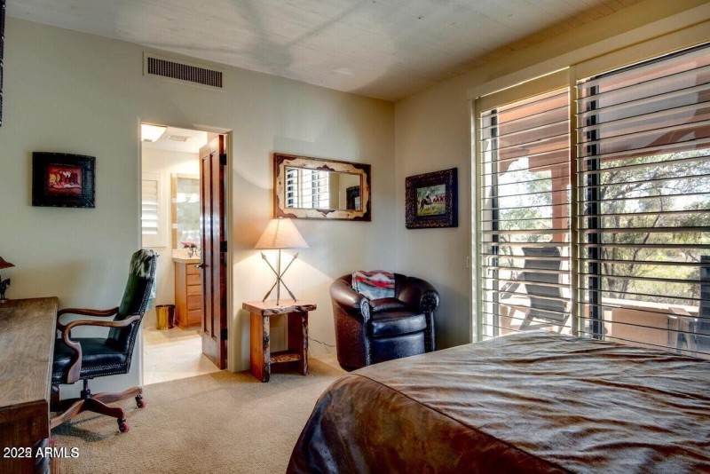 Guest BD with exit onto patio