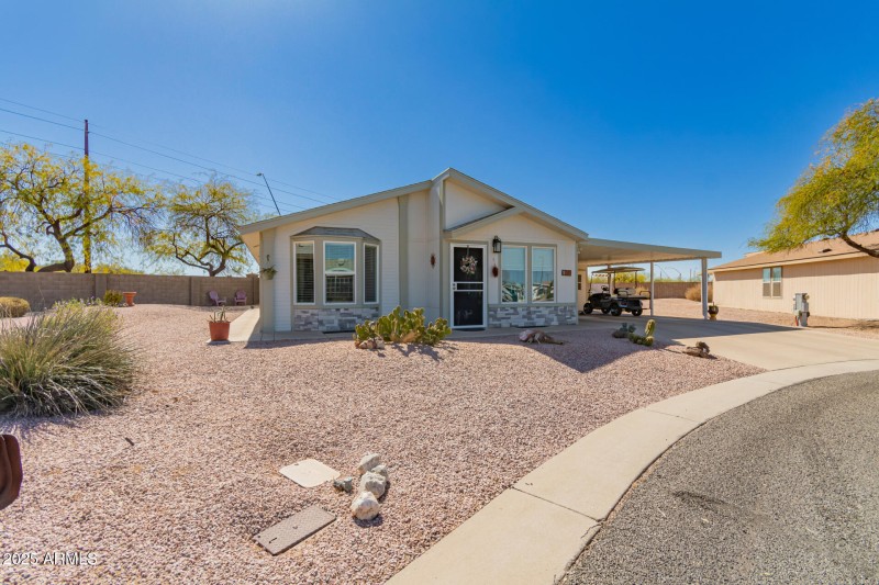 Front of Home from NE