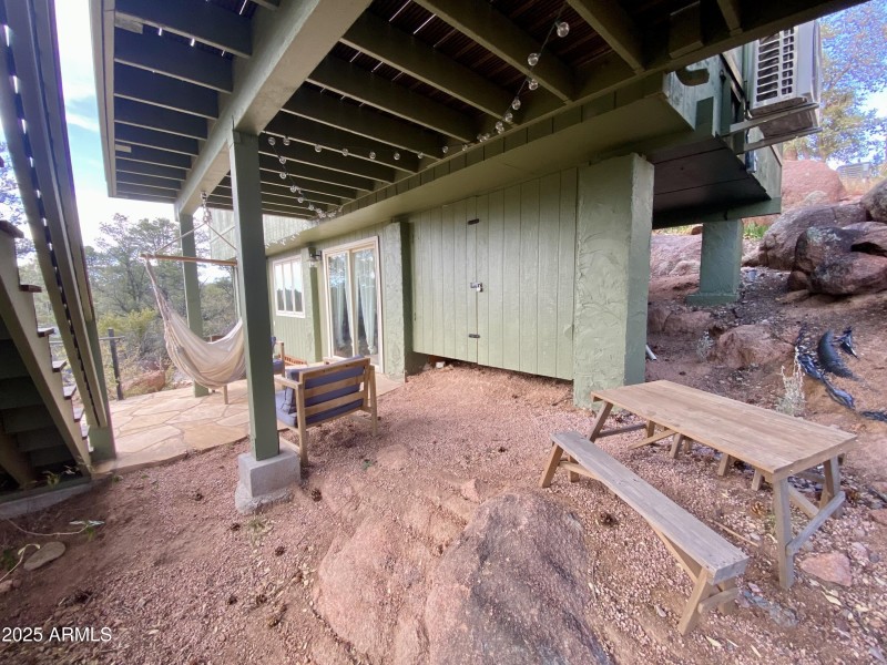 Covered Patio Area