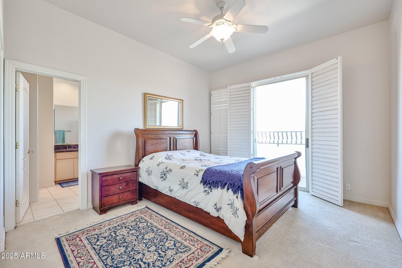 Bedroom # 2 Opens o Balcony