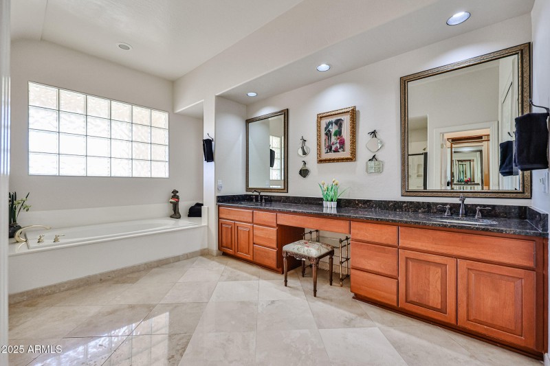 Granite Counters in Primary Bathroom