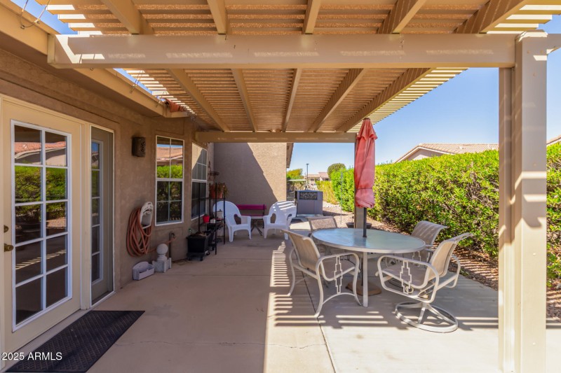 Large Covered Patio