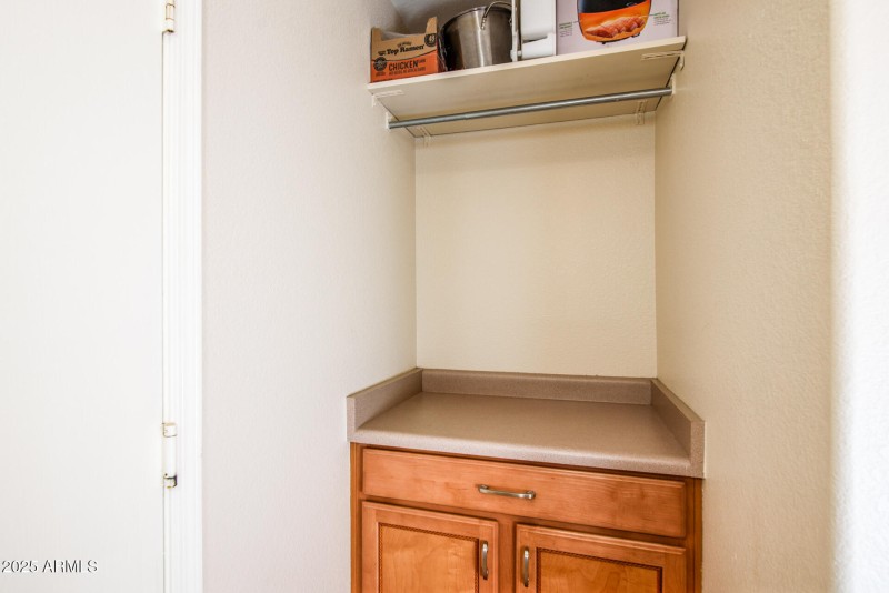 Storage in Laundry