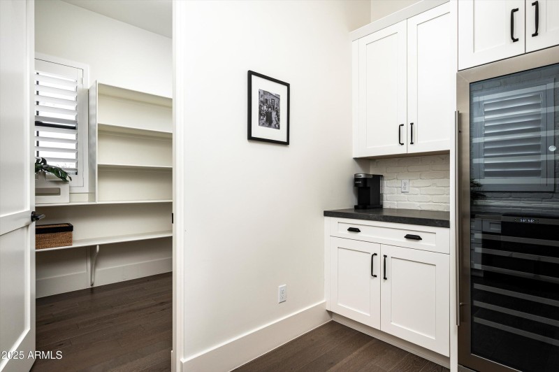 Large Pantry w/wine fridge