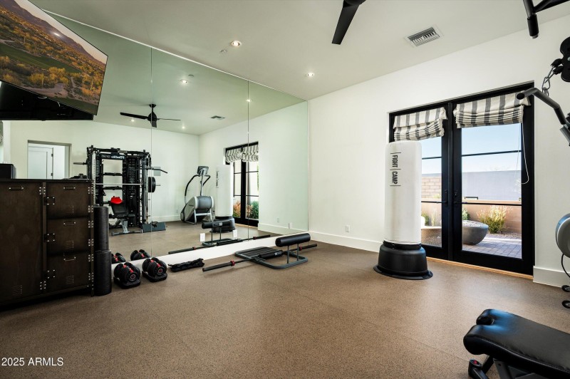 Spacious Office or Workout Room