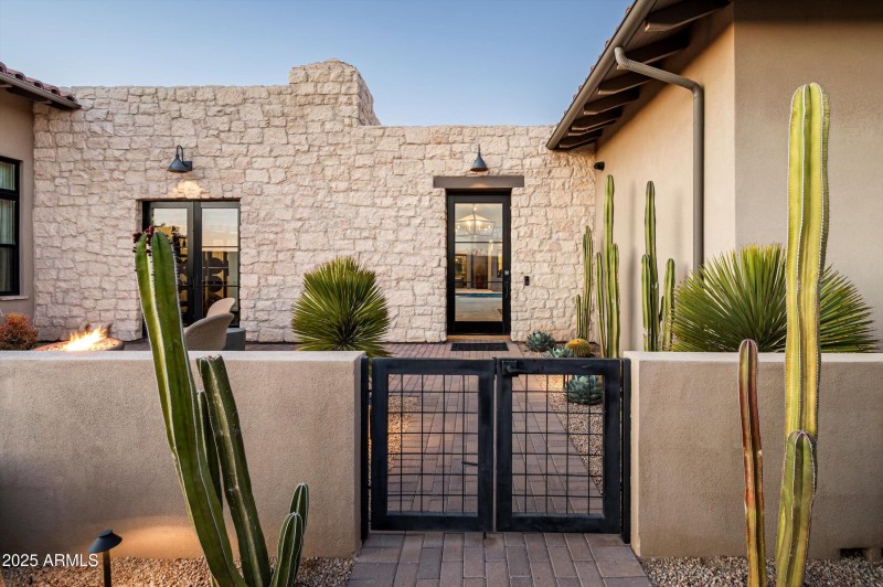 Courtyard Entry
