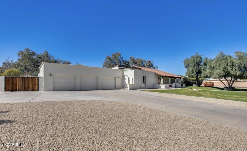 Three-Car Garage