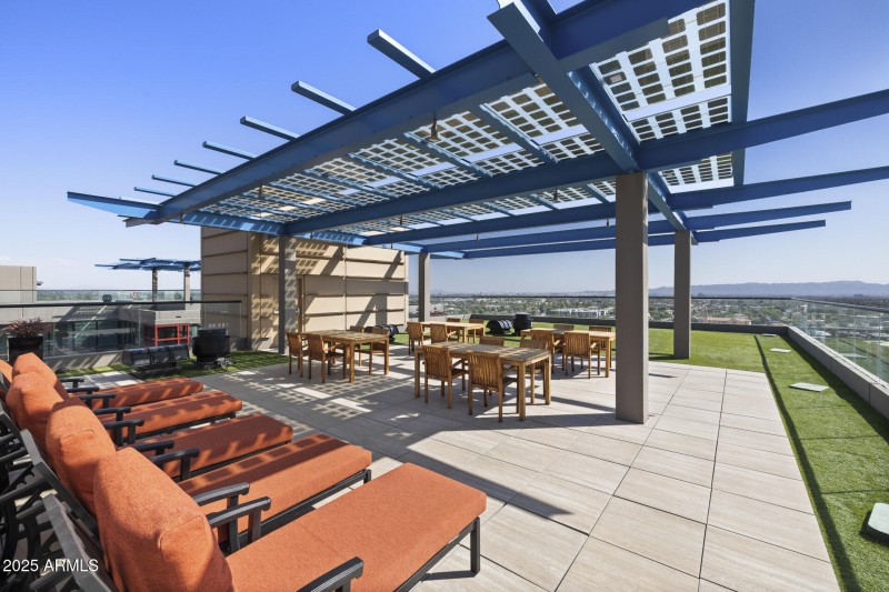 Rooftop Lounge Area
