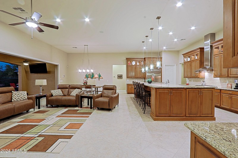 Greatroom and Kitchen