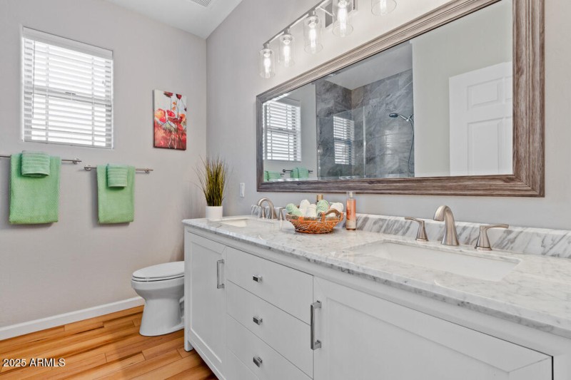 Main Bathroom Double Sinks