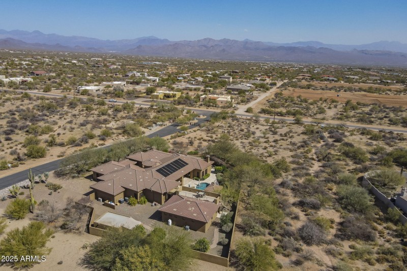 Arial view looking east (2)