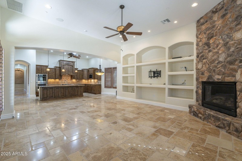 Kitchen from family room