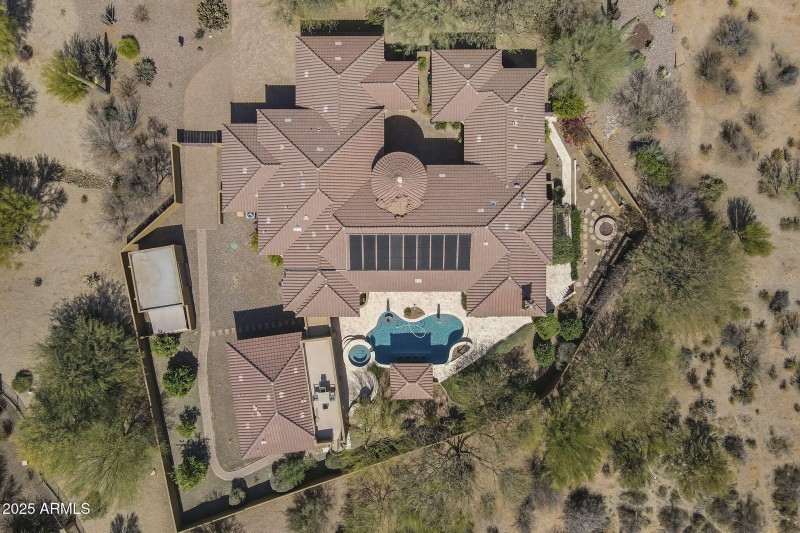 Overhead view