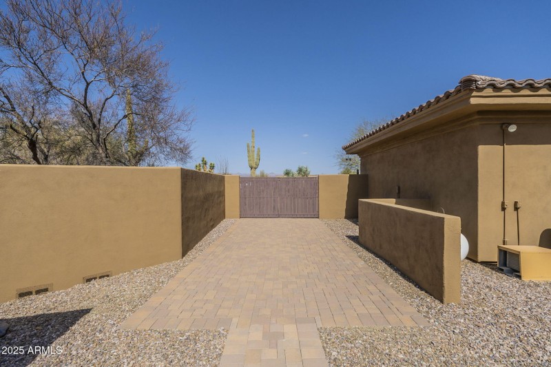 RV gate and parking