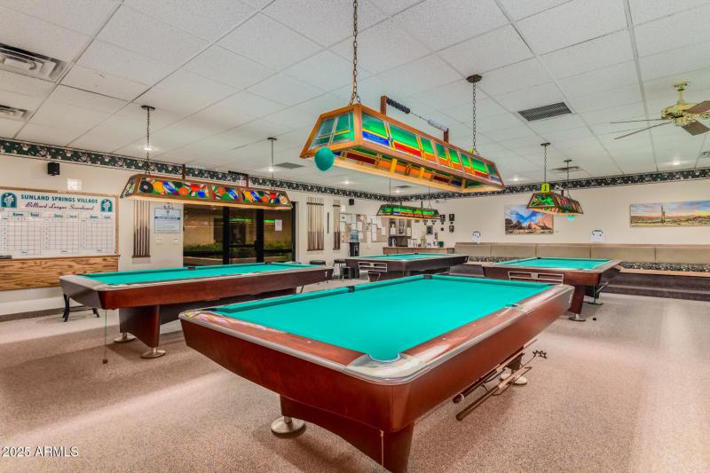SSV Billiards Room
