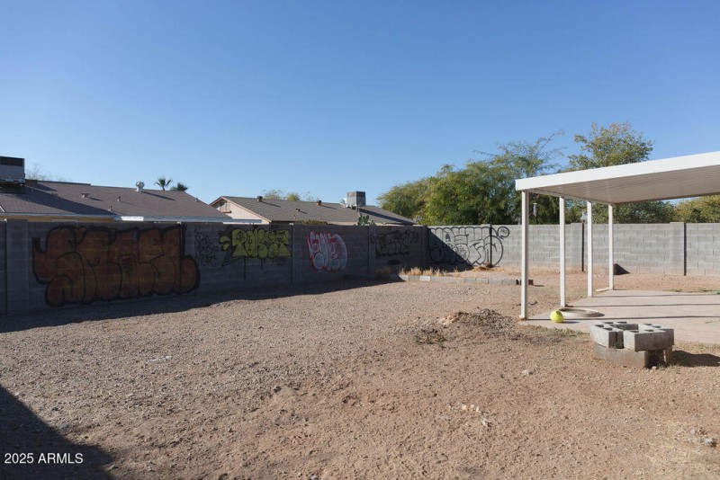 Large Backyard