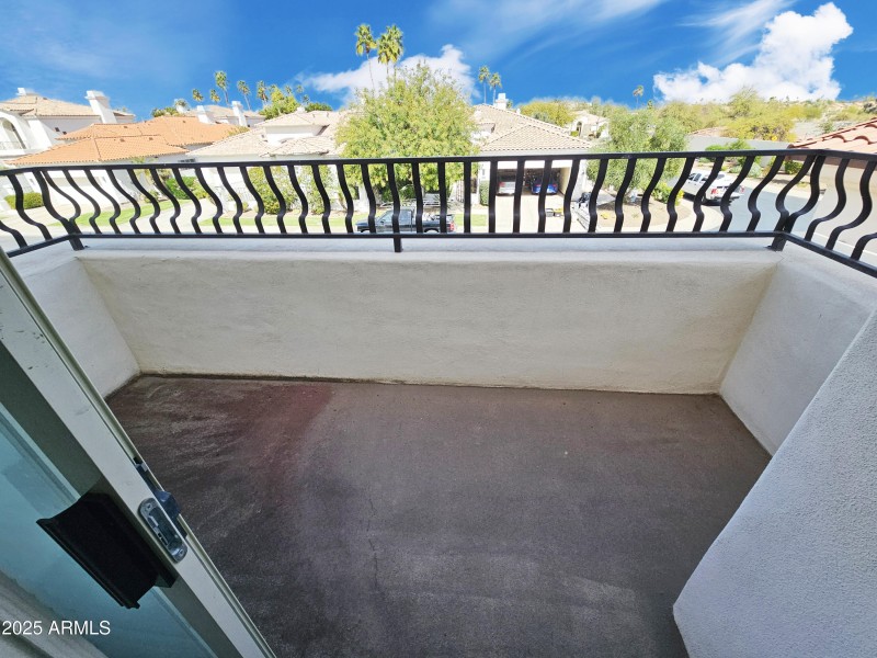 Balcony # 2 Off of Guest Bedroom pic2