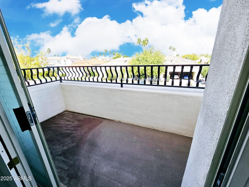 Balcony # 2 Off of Guest Bedroom