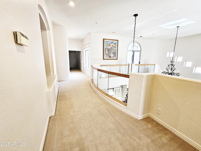 Hallway to the Upstairs Bedrooms