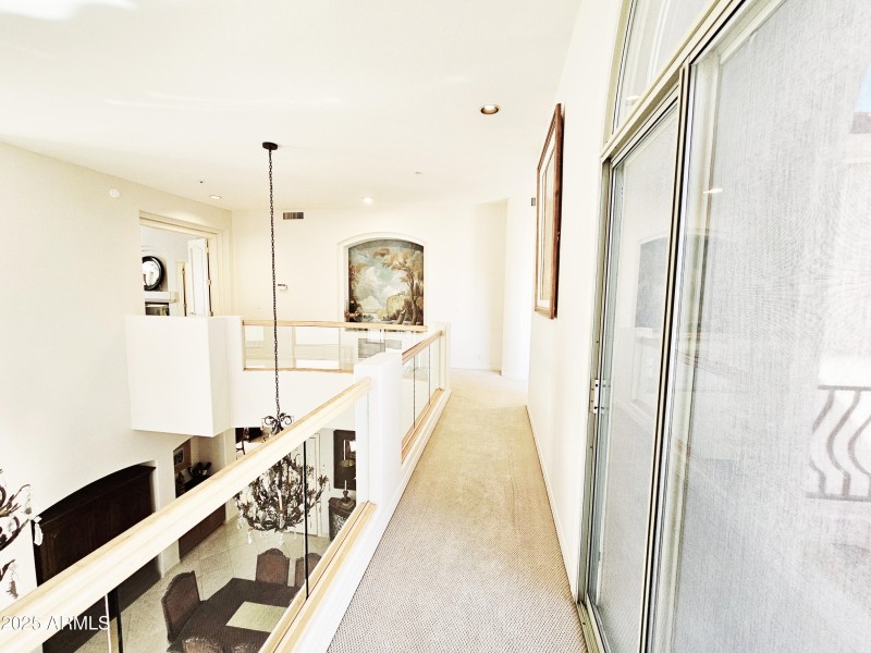 Mezzanine Entrance to Upstairs Bedrooms