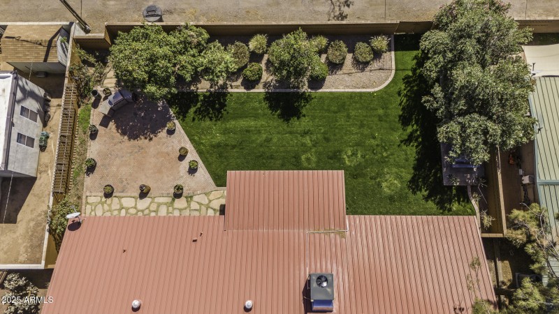 Metal roof & patio
