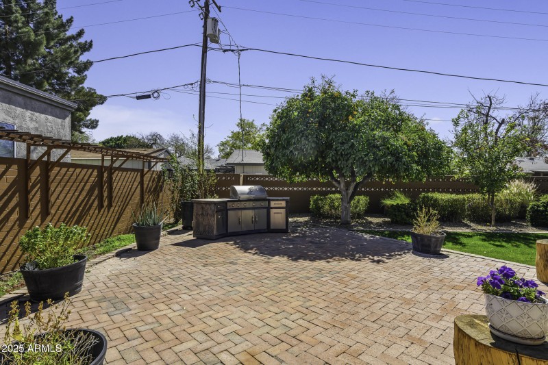 Great BBQ patio
