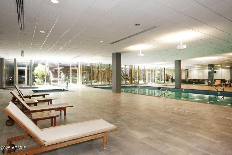 Camel View-Indoor Pool Lounge Area