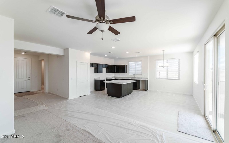 Kitchen and great room