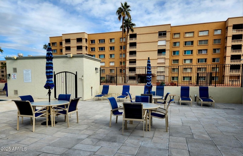 BBQ Area at Pool One