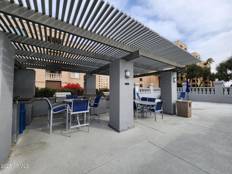 BBQ Area at Pool Three