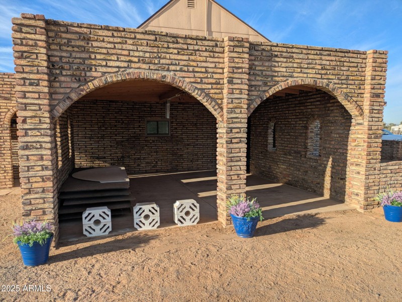 Front of the house