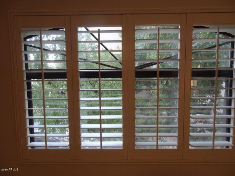 Plantation shutters